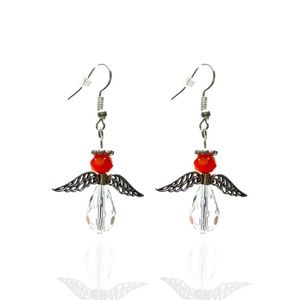 Angel Earrings Orange